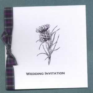 Scottish Wedding Invitations